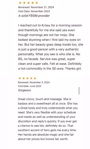 Massage Krissy in San Diego, CA